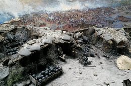 Фрагмент панорамы «Оборона Севастополя»